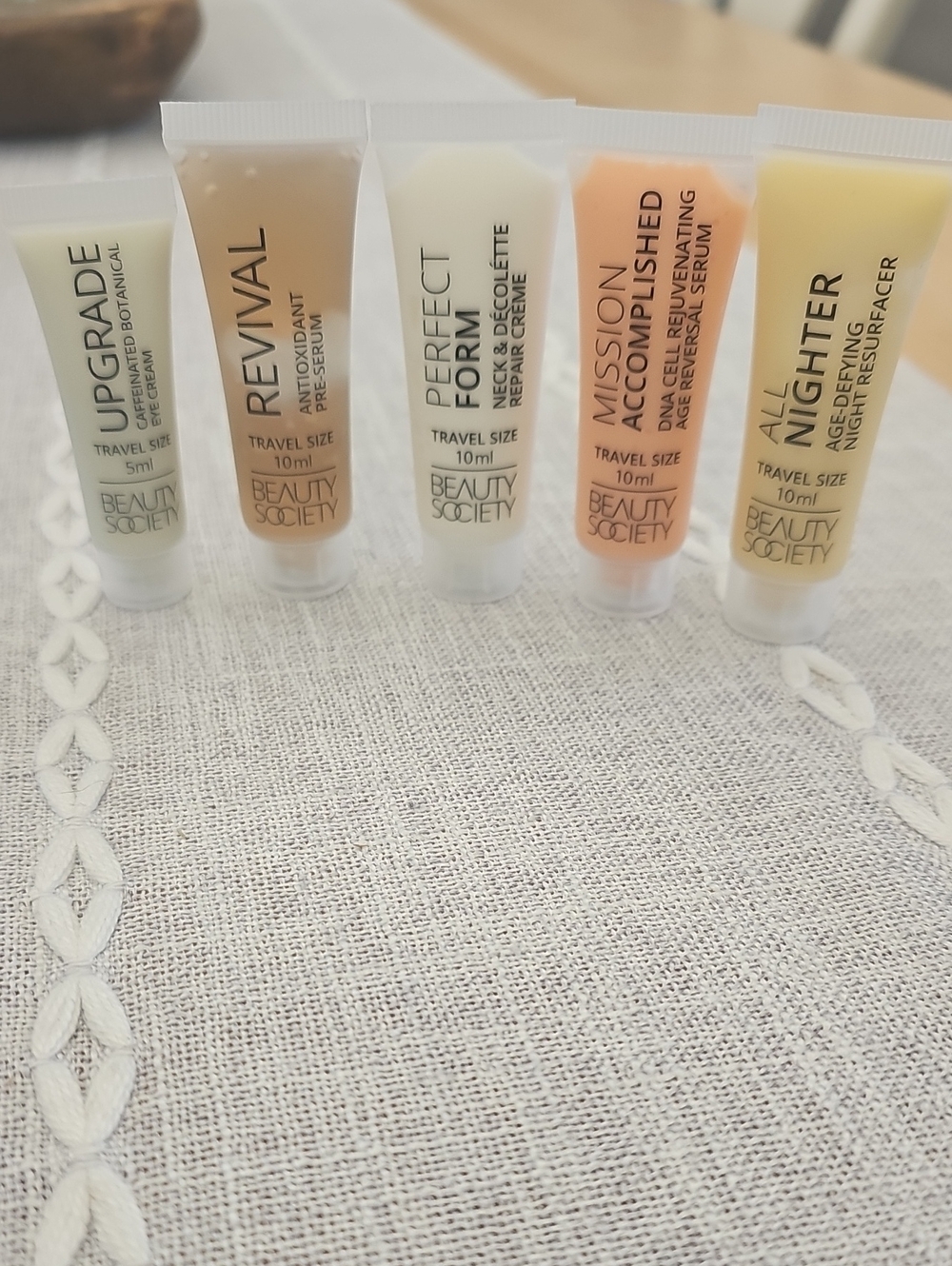 Beauty Society - Travel Size Set - NEVER USED